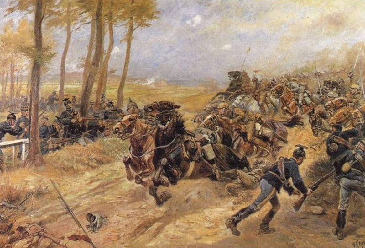 1838-Adolphe Lalauze - Battaglia di Haelen